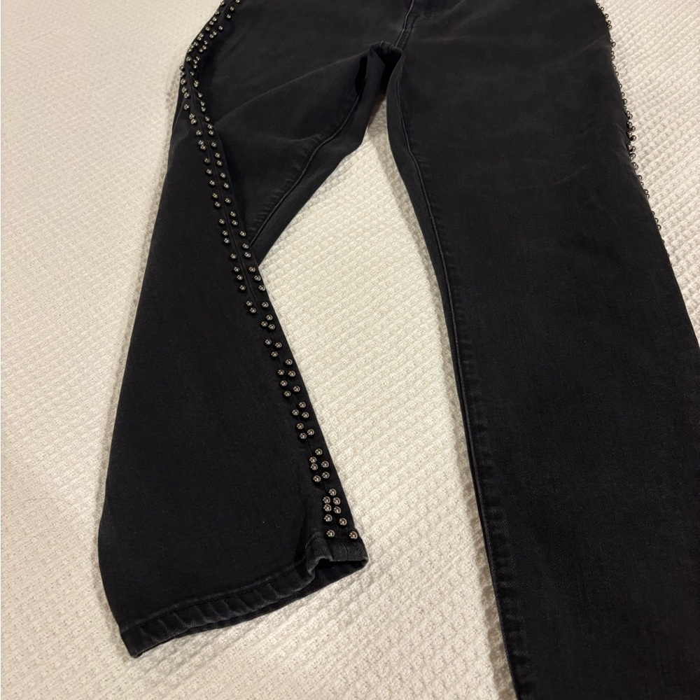 Pistola size 29 Black Studded Skinny Ankle Jeans - Picture 7 of 16